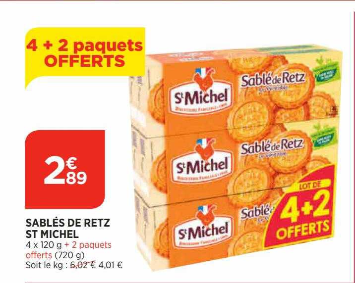 sablés de retz st michel