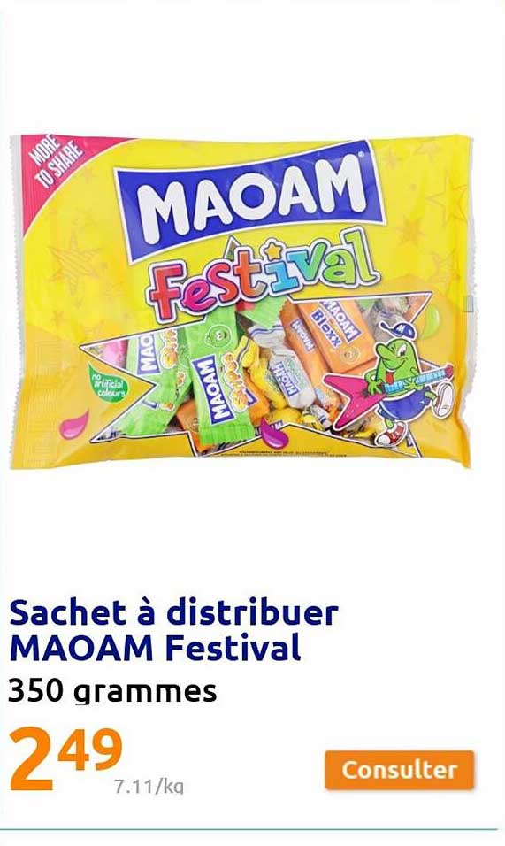 Sachet à Distribuer Maoam Festival