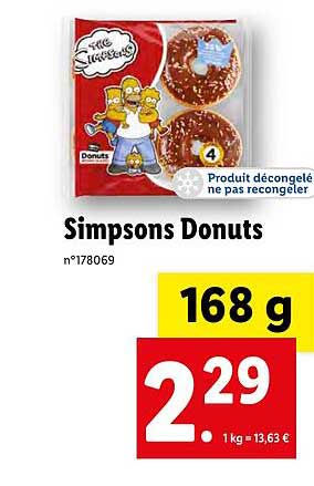 simpsons donuts