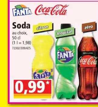 soda fanta, coca-cola