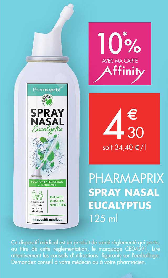 spray nasal eucalyptus pharmaprix