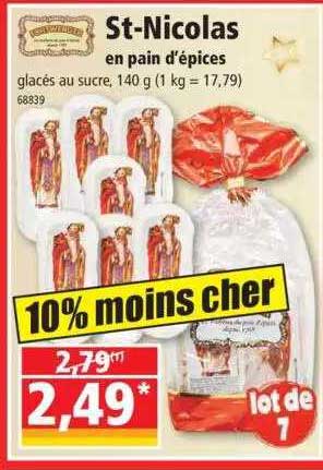 st-nicolas en pain d'épices