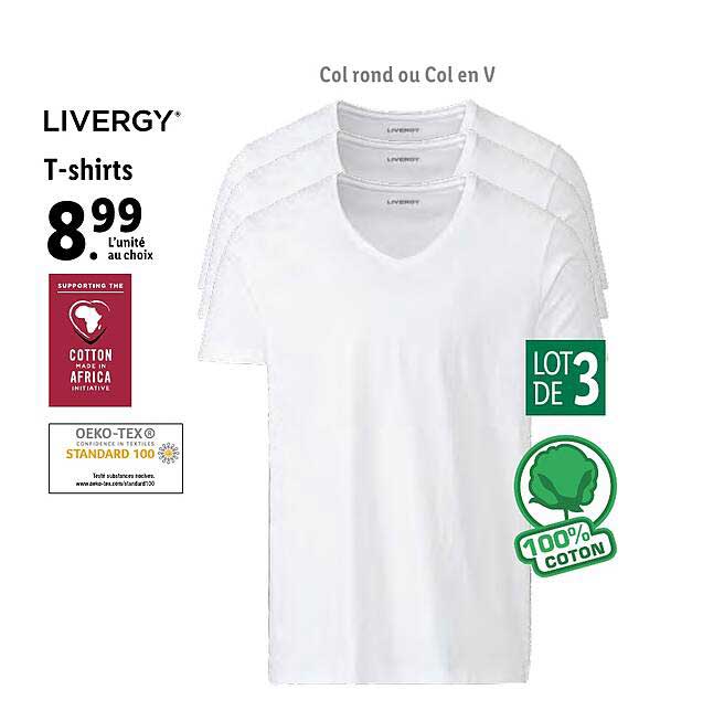 t-shirts livergy