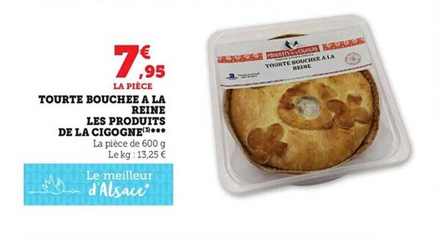 Tourte Bouchée à La Reine Les Produits De La Cigogne