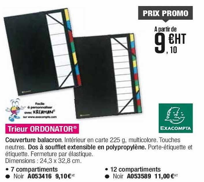 Trieur Ordonator Exacompta