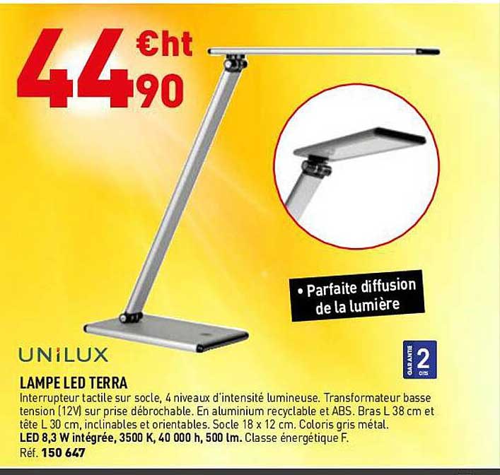 Unilux Lampe Led Terra