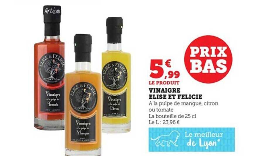 vinaigre elise & félicie
