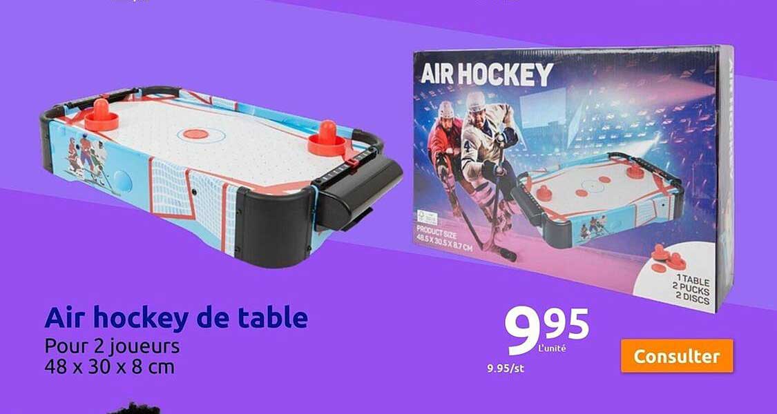 air hockey de table