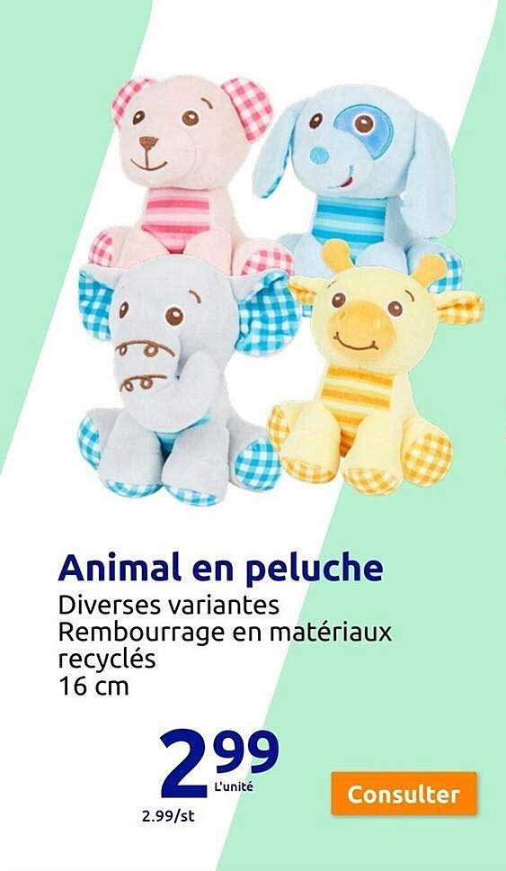 Animal En Peluche