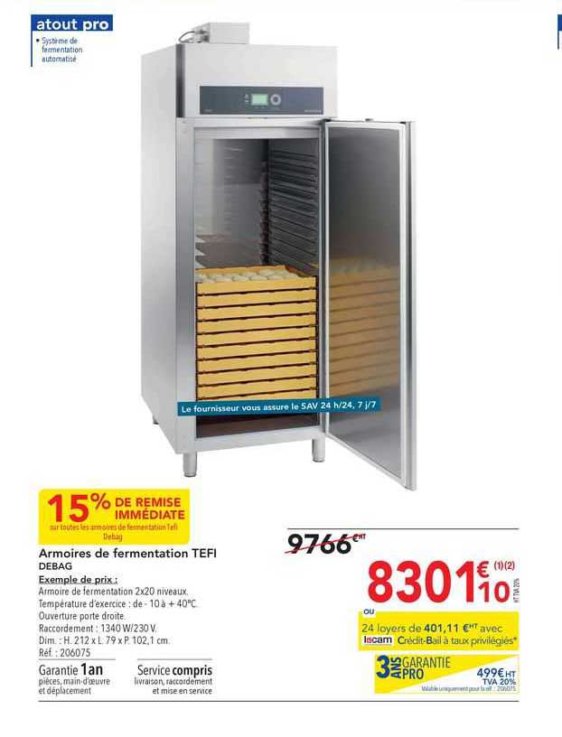 Armoires De Fermentation Tefi Debag