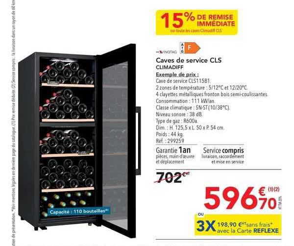 caves de service cls climadiff