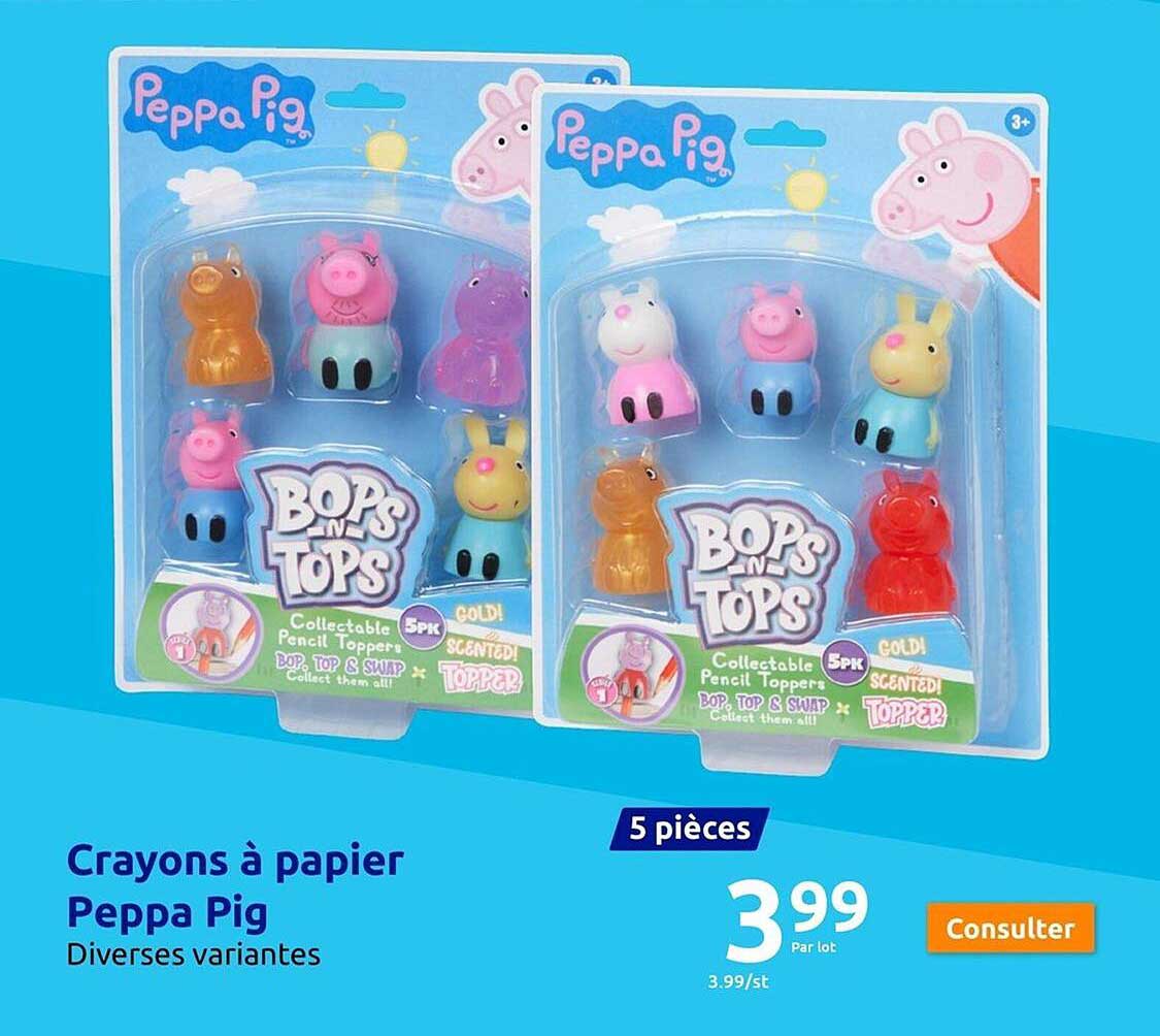 crayons à papier peppe pig