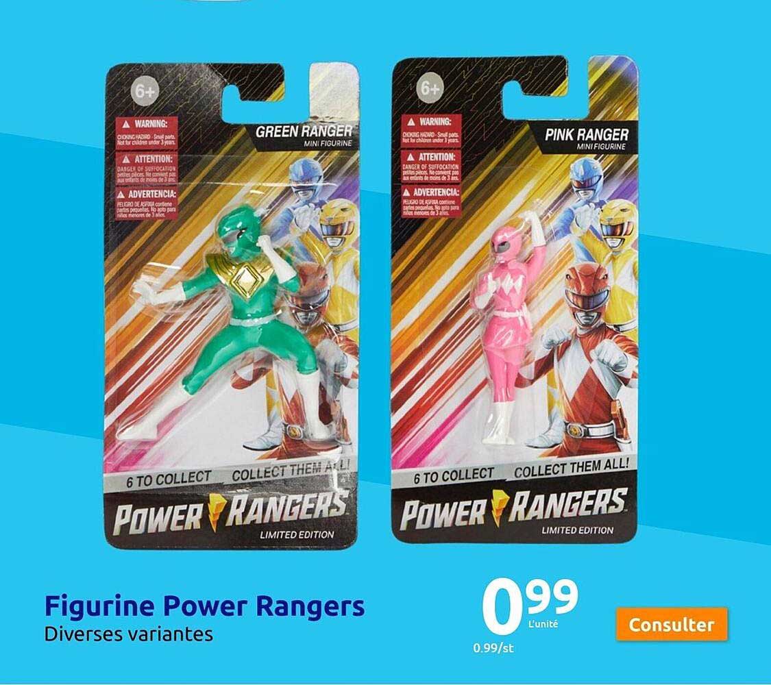 figurine power rangers