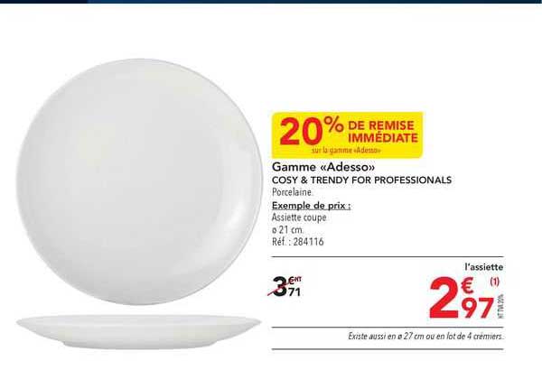 gamme «adesso» cosy & trendy for professionals