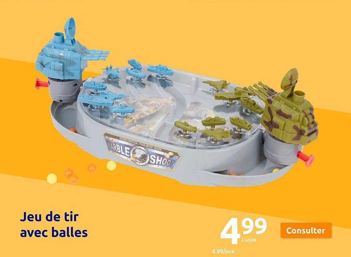 jeu de tir avec balles