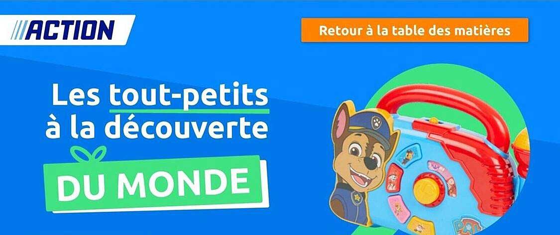 les tout-petits à la découverte du monde