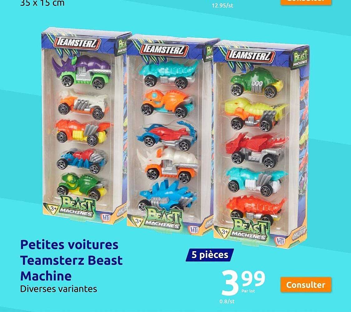 petites voitures teamsterz beast machine