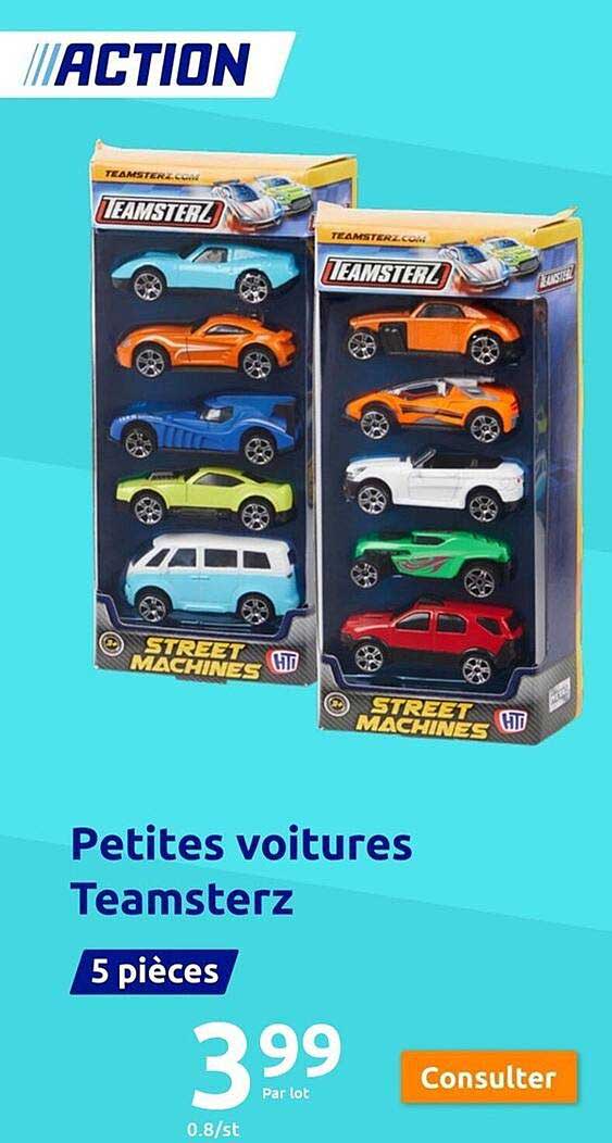 petites voitures teamsterz