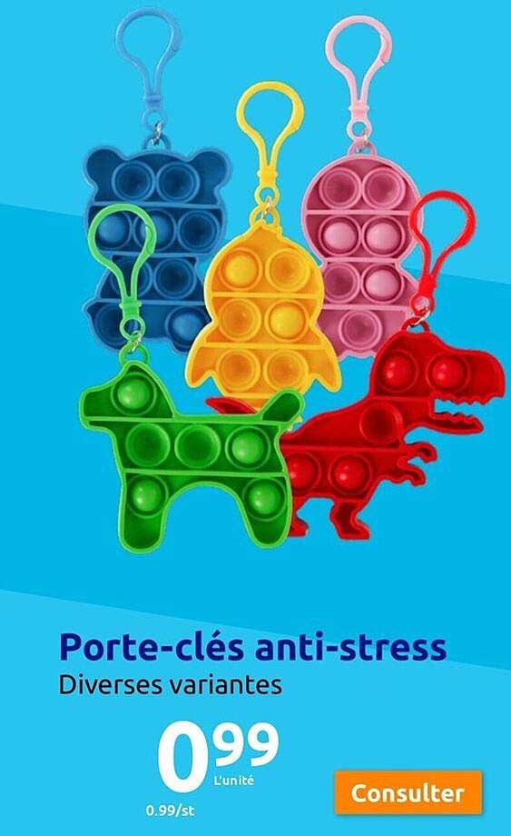 porte-clés anti-stress