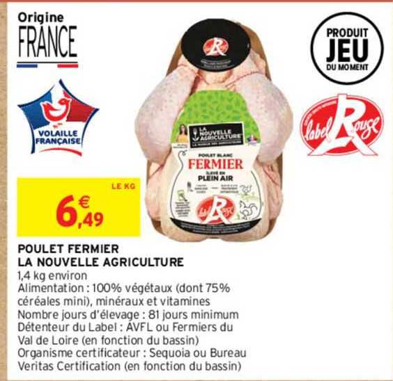 poulet fermier la nouvelle agriculture