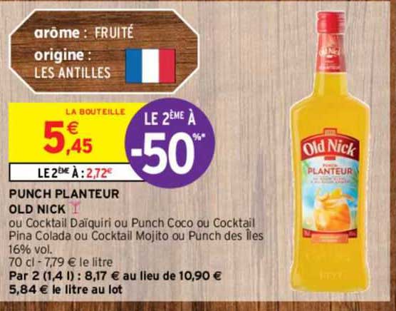 punch planteur old nick