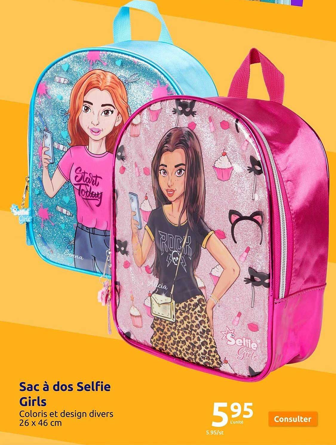 sac à dos selfie girls