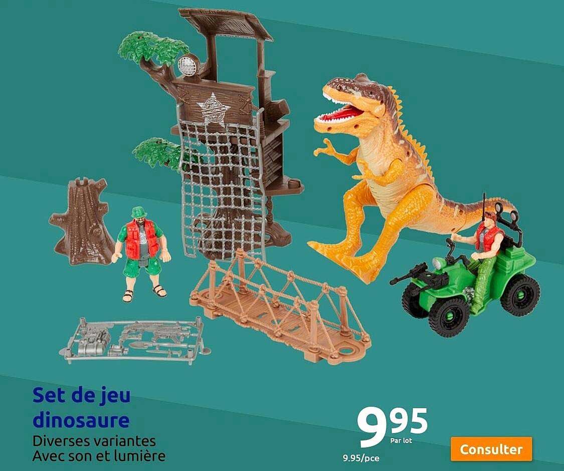 Set De Jeu Dinosaure