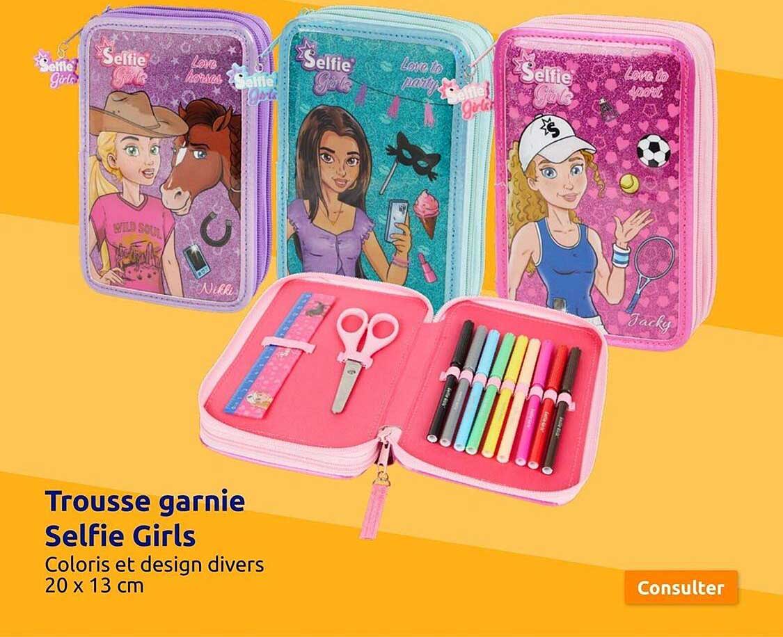 Trousse Garnie Selfie Girls