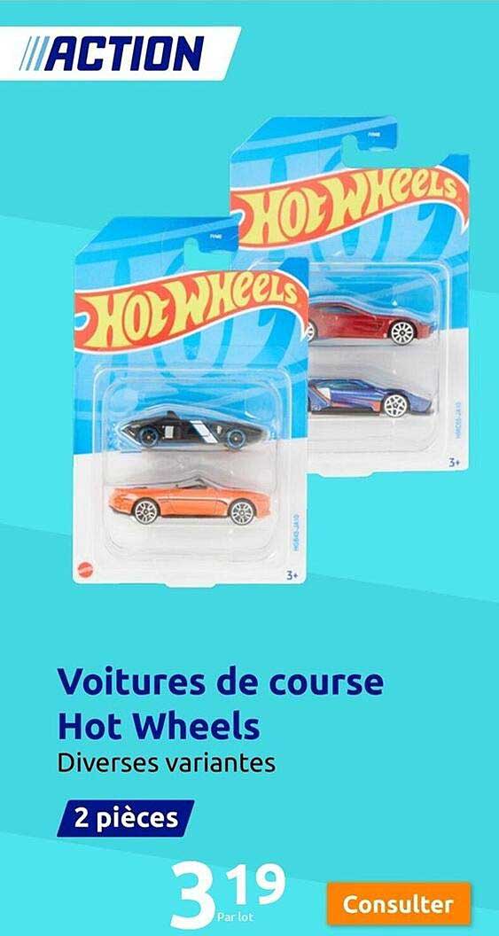 voitures de course hot wheels