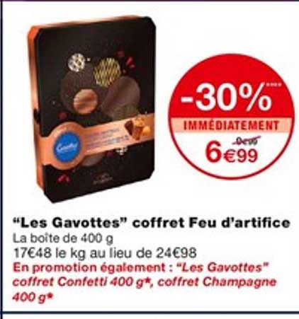 "les gavottes" coffret feu d'artifice