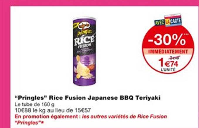 "pringles" rice fusion japanese bbq teriyaki