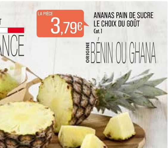 Ananas Pain De Sucre Le Choix Du Goût