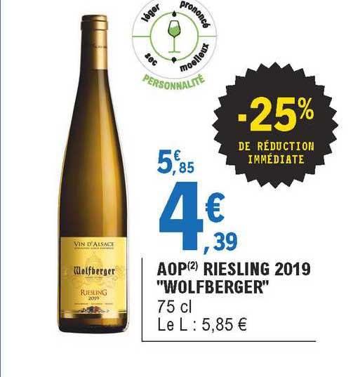 Aop Riesling 2019 "wolfberger"
