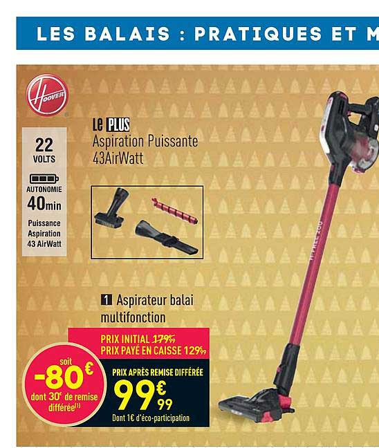 Aspirateur Balai Multifonction Hoover