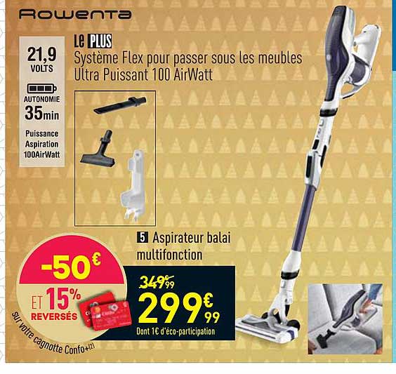 Aspirateur Balai Multifonction Rowenta