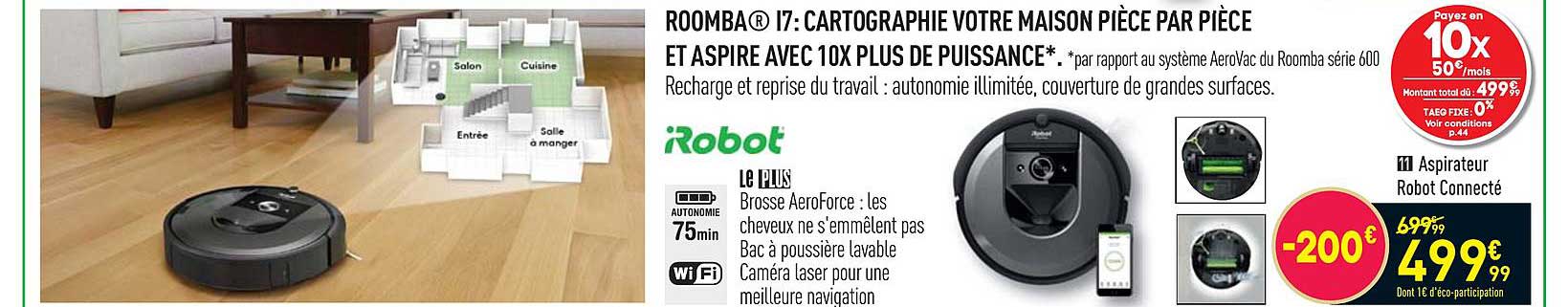 Aspirateur Robot Connecté