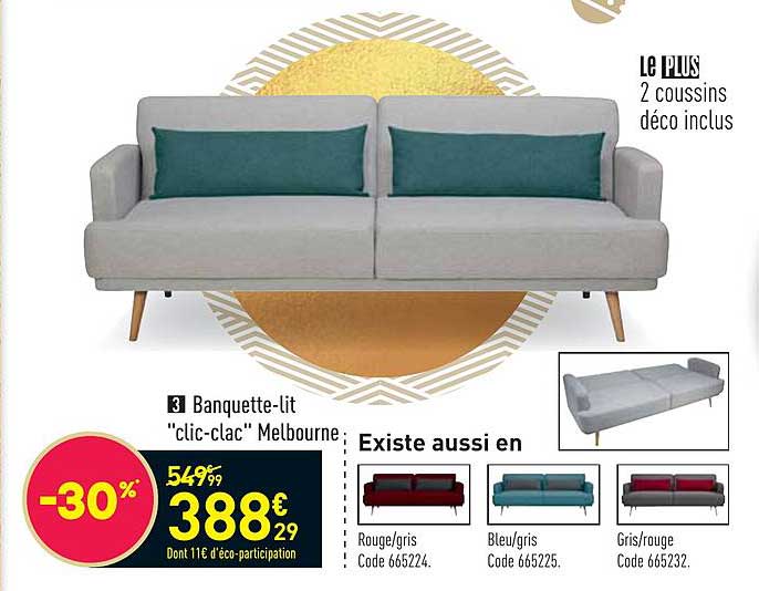 banquette-lit "clic-clac" melbourne