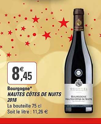 bourgogne hautes côtes de nuits 2018