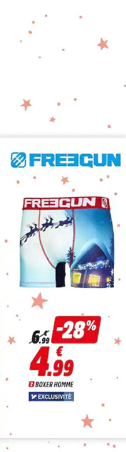 Boxer Homme Freegun