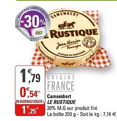 Camembert Le Rustique