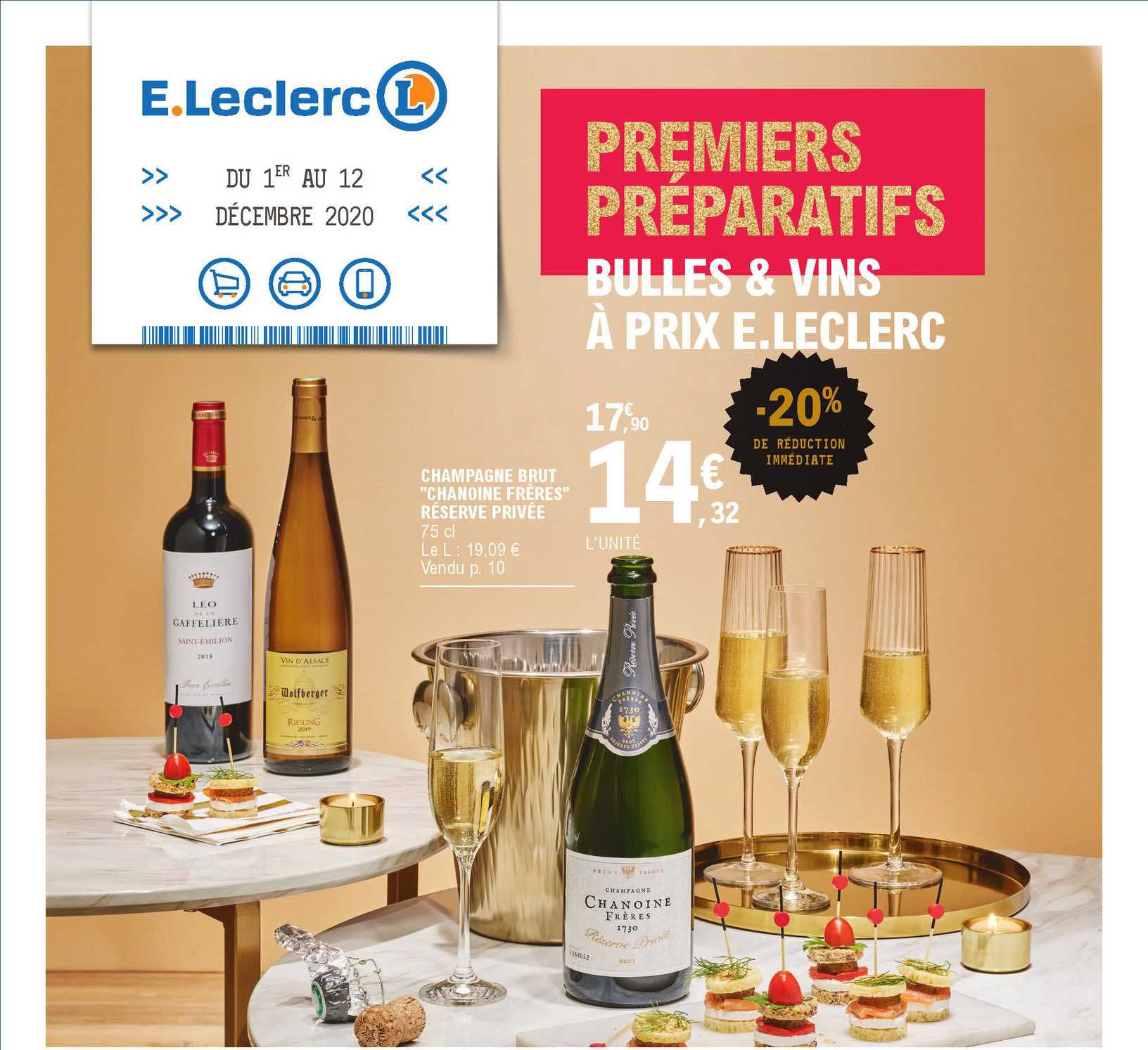 champagne brut "chanoine frères" réserve privée