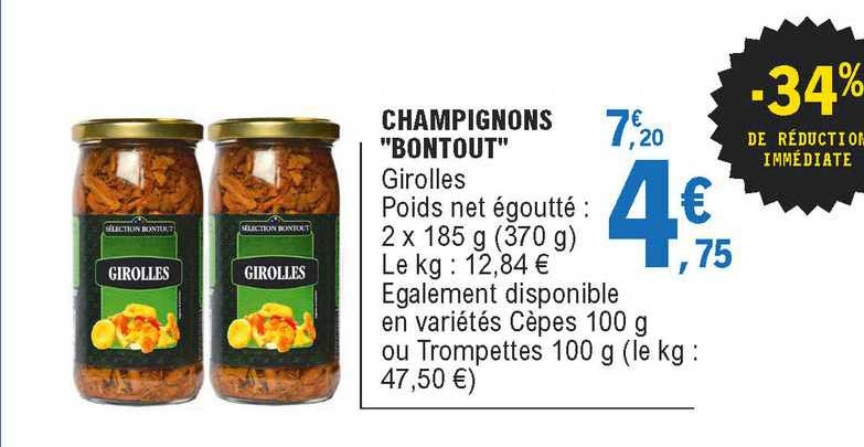champignons "bontout"
