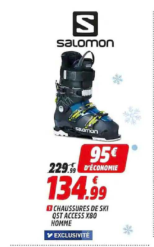 Chaussures De Ski Qst Access X80 Homme Salomon