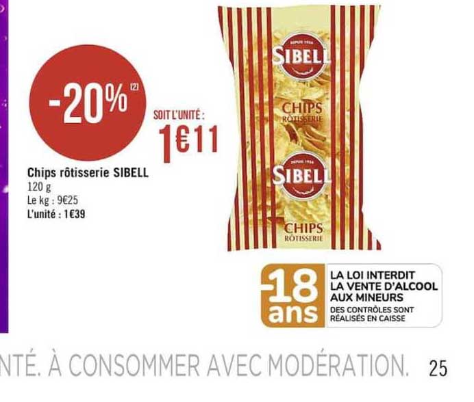 chips rôtisserie sibell