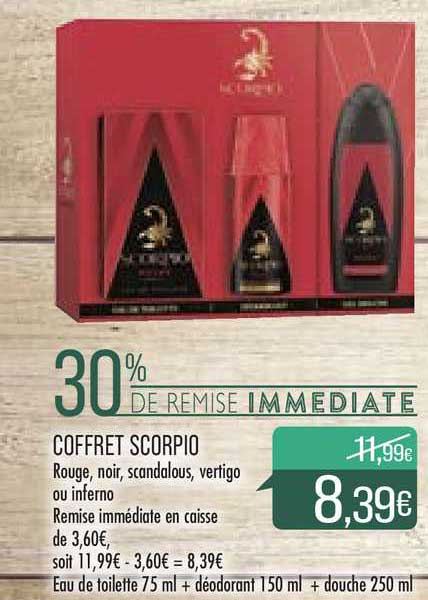 coffret scorpion