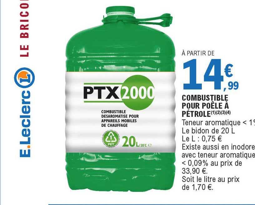 Combustible Pour Poêle à Pétrole