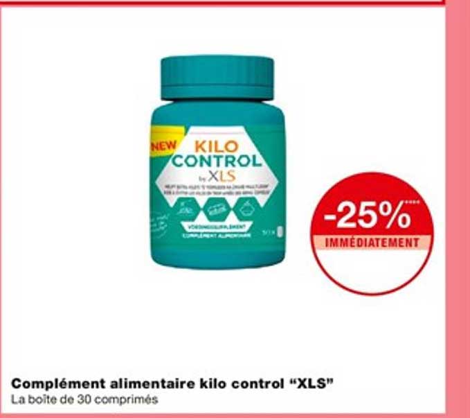 complément alimentaire kilo control "xls"