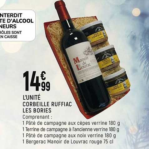 corbeille ruffiac les bories