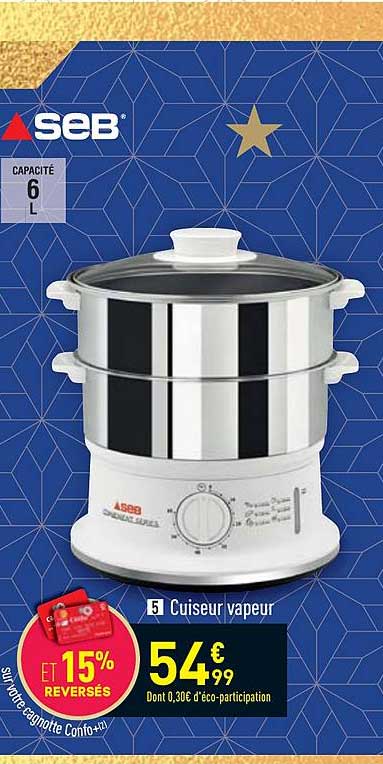 Cuiseur Vapeur Seb
