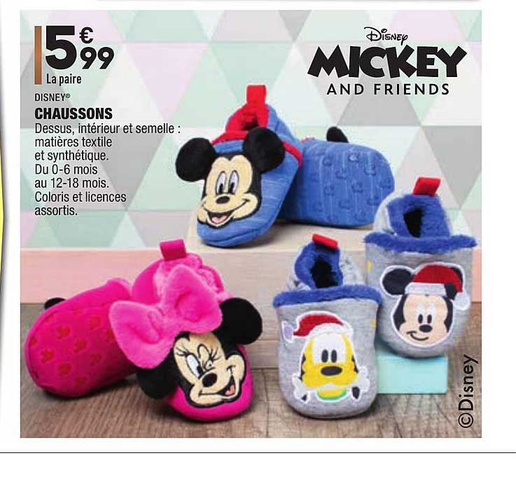 Disney Chaussons